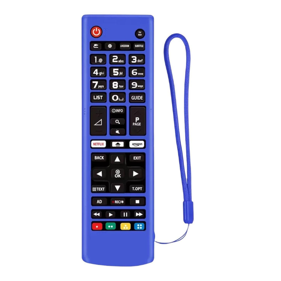 Funda De Silicon Para Control Lg Smart Tv Azul Rey