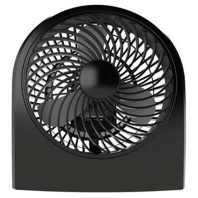 Ventilador De Escritorio O Piso Plastico Negro 9" 3199