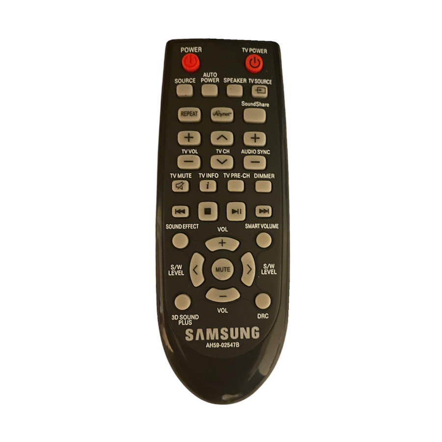 Control Barra De Sonido Samsung Hwf750 Hwf350 Hwf355 Hwh550