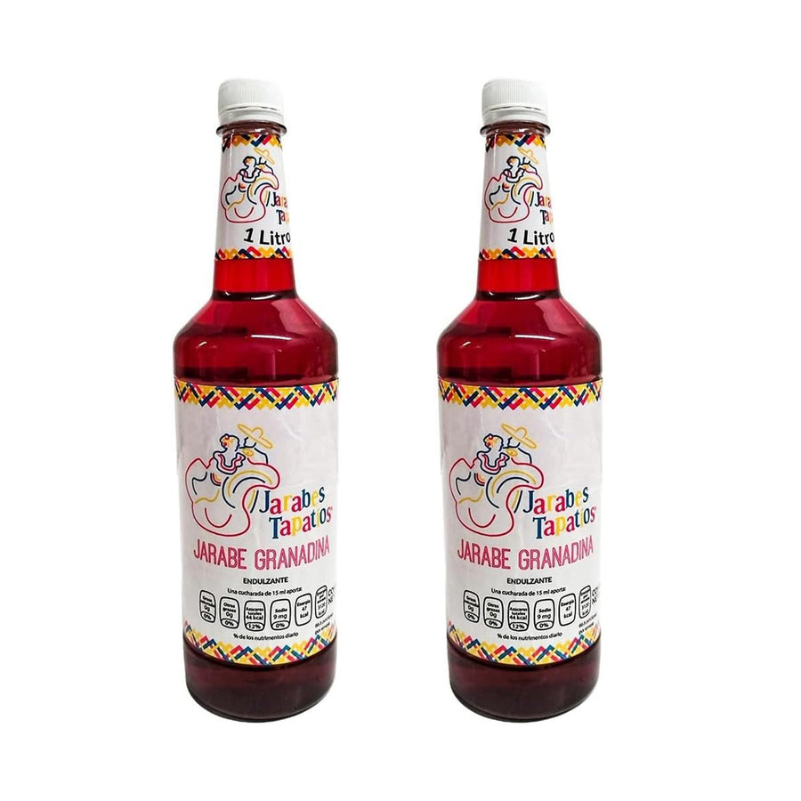 Pack de 2 Jarabe Jarabes Tapatios Granadina 1 L