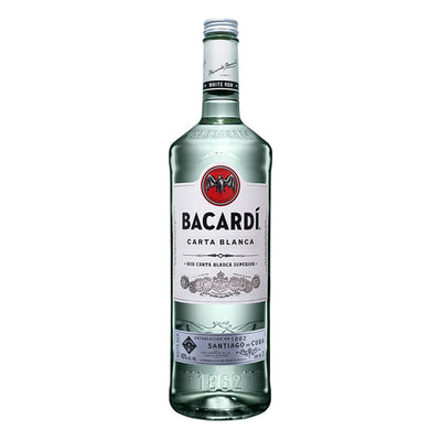 Caja de 1 Ron Bacardi Carta Blanca 3 L