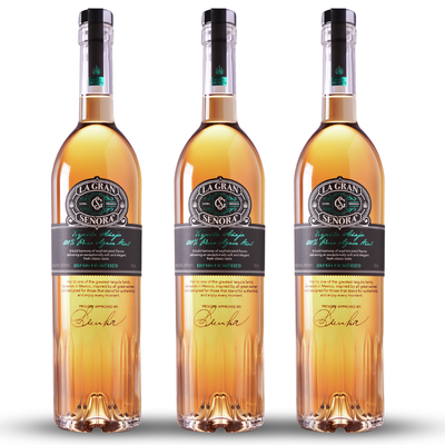 Pack de 3 Tequila La Gran Señora Añejo 750ml