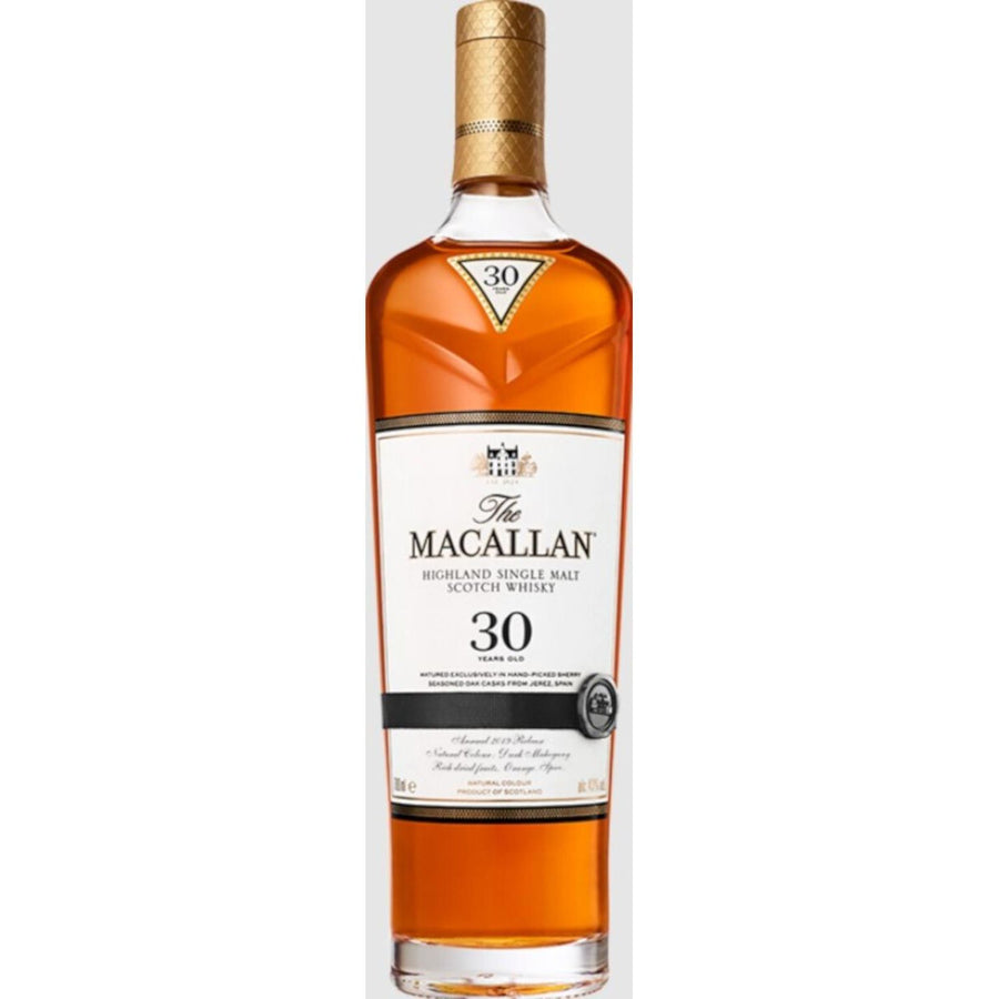 Pack de 4 Whisky The Macallan Sherry Oak 30 años 700 ml