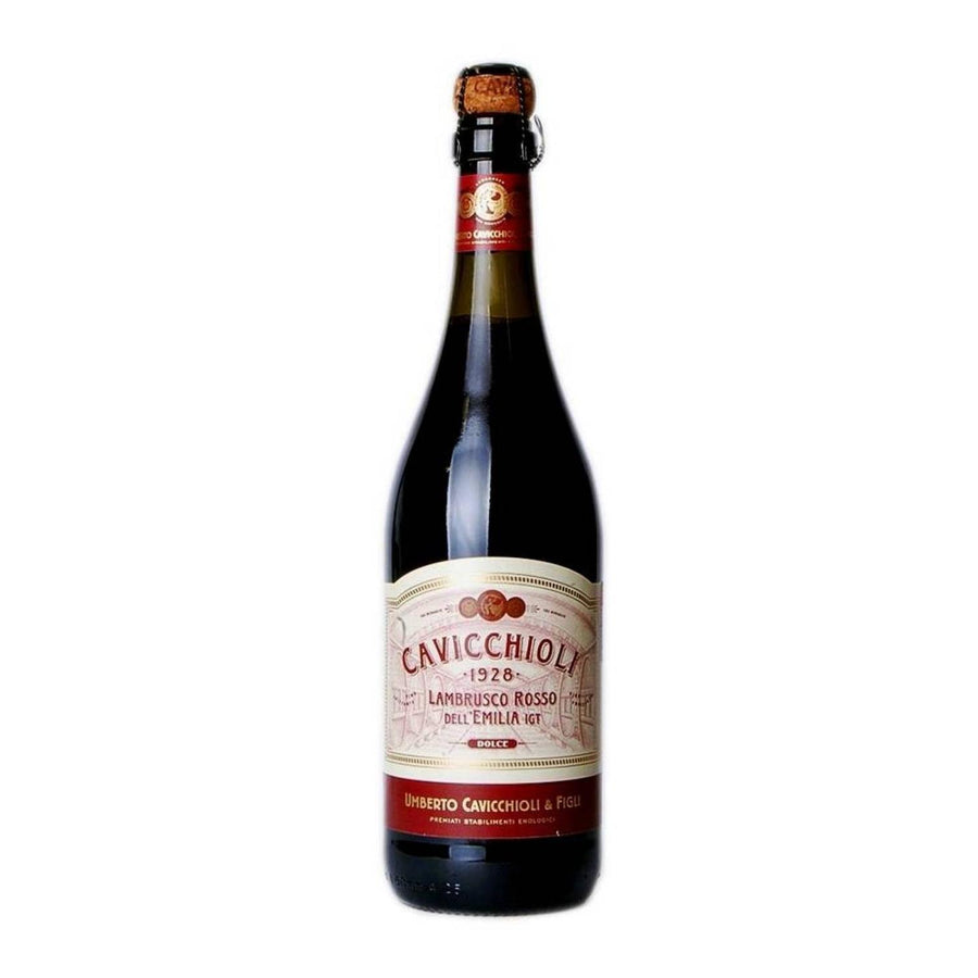 Pack de 6 Vino Tinto Cavicchioli 1928 Lambrusco 750 ml