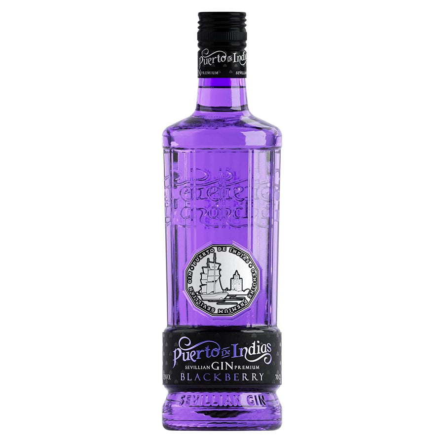 Pack de 2 Ginebra Puerto de Indias Blackberry 750 ml