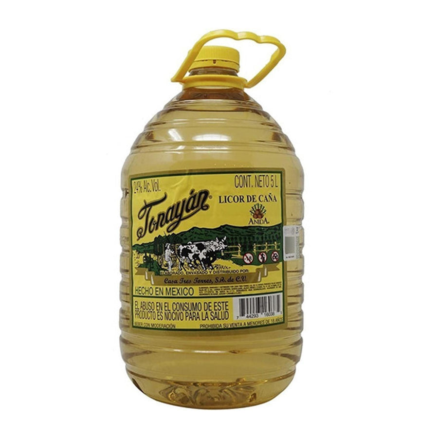 Licor De Caña Tonayan Amarillo Pet 5 L