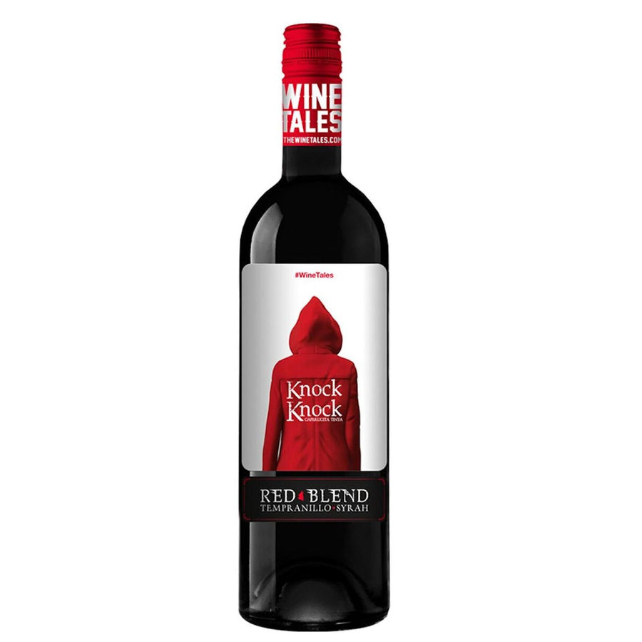 Pack de 12 Vino Tinto Knock Knock Caperucita Temp Syrah 750 ml