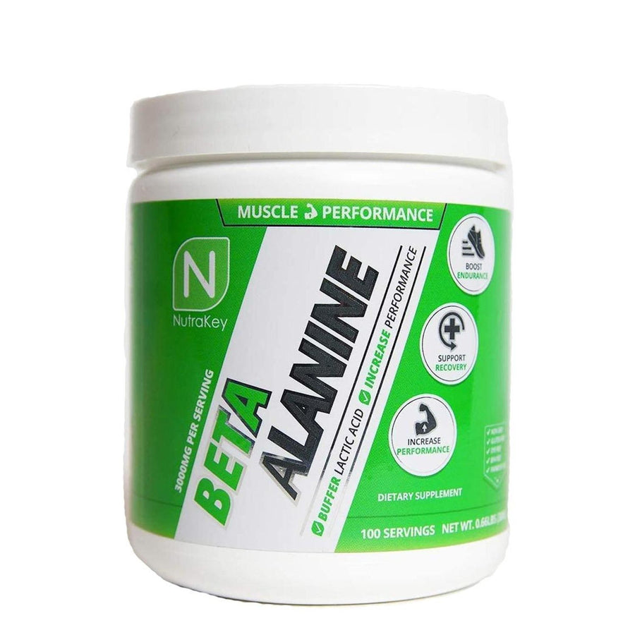 Pre entrenamiento Nutrakey Beta alanina polvo 100 Servicios