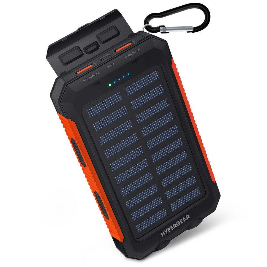 Batería Solar Hypergear 10000mAh con carga inalámbrica