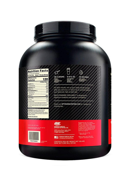 Proteína Optimum Nutrition Gold Standard 100% Whey 5 lbs