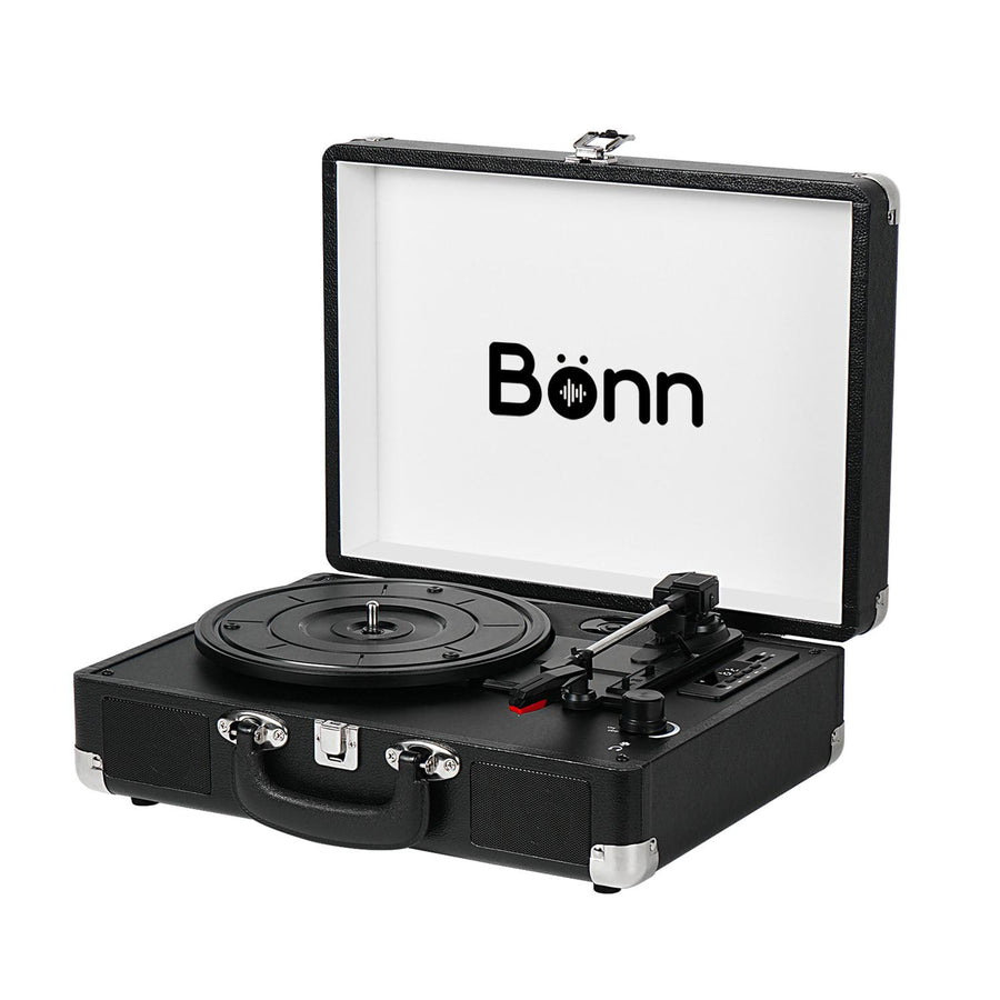 Tocadiscos Bonn Bluetooth Negro