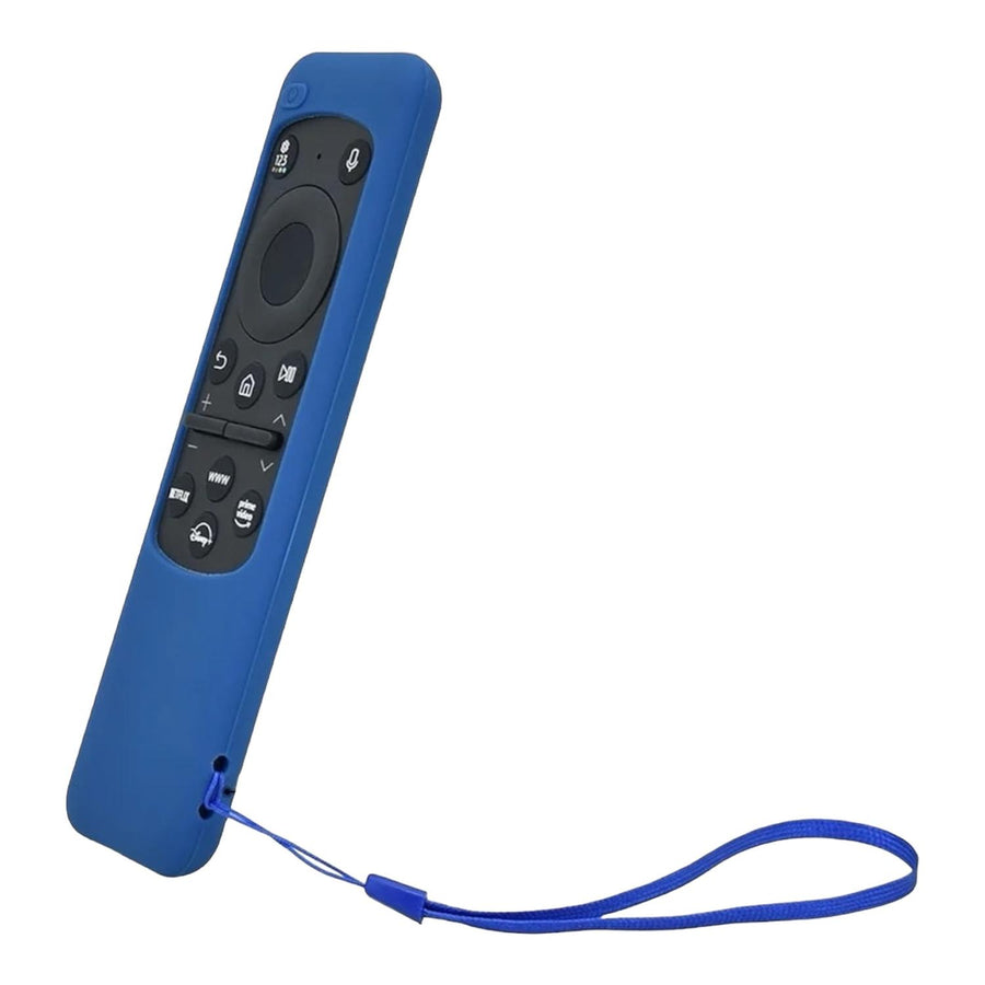 Funda de silicona para control solar samsung QLED AZUL