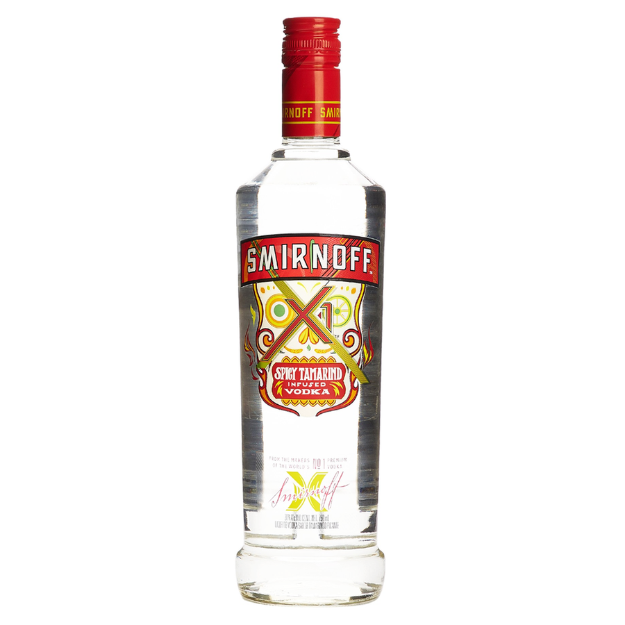 Caja de 12 Vodka Smirnoff Tamarindo 750 ml