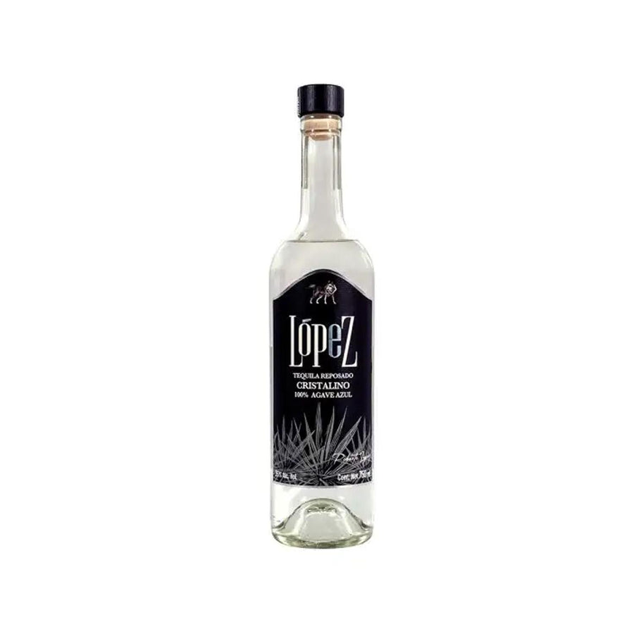 Pack de 12 Tequila Lopez Reposado Cristalino 750 ml