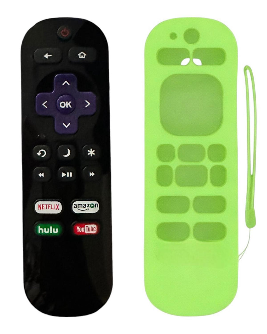 Control Compatible Con Roku Tv Sanyo Rca Onn JVC Mas Funda