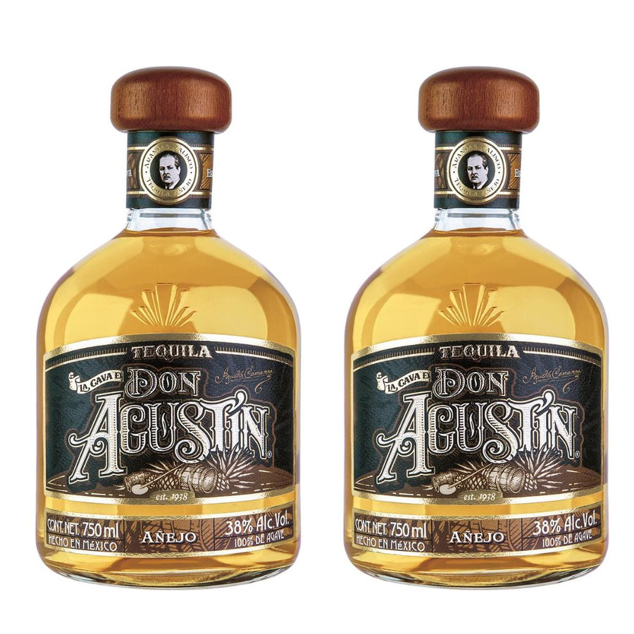 Pack de 2 Tequila La Cava De Don Agustin Añejo 750 ml