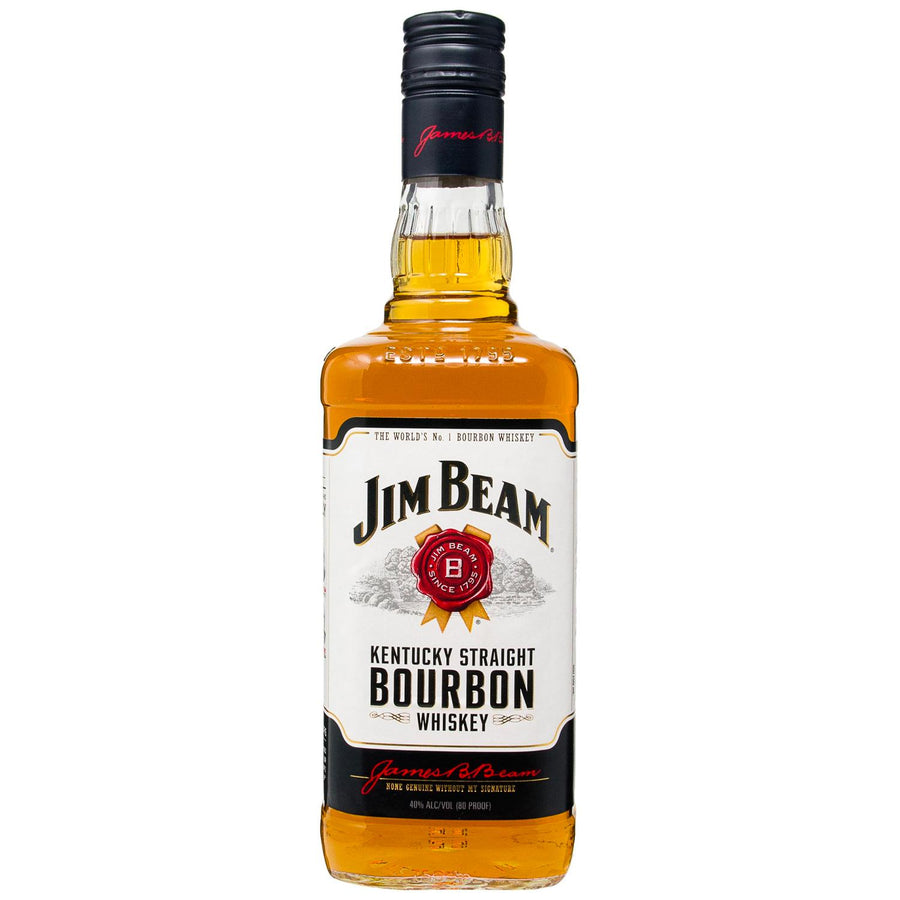 Pack de 4 Whisky Jim Beam 4 años White Label 1 L