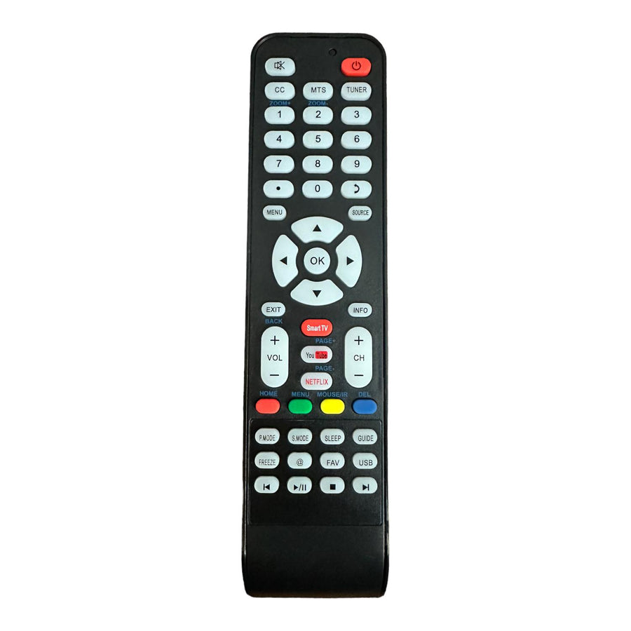 Control Letras Azules Compatible Con Daewoo Smart Tv
