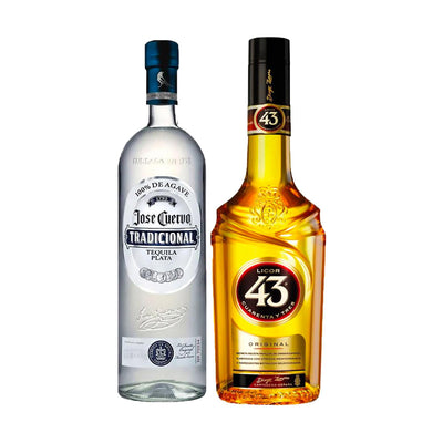 Tequila Jose Cuervo Tradicional Plata 950 ml + Licor 43 375 ml
