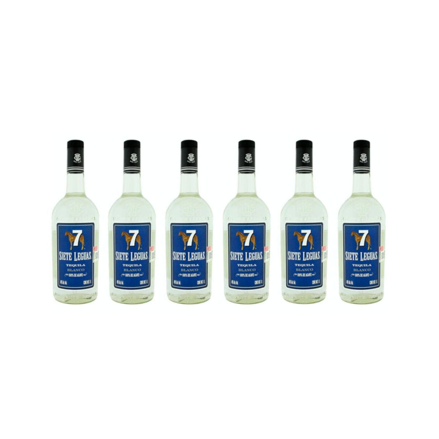 Pack de 6 Tequila 7 Leguas Blanco 1 L