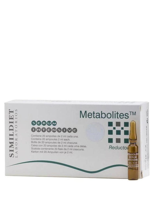 Mesoterapia Simildiet Laboratorios Metabolites peso y grasa 20 ampolletas de 2ml c/u