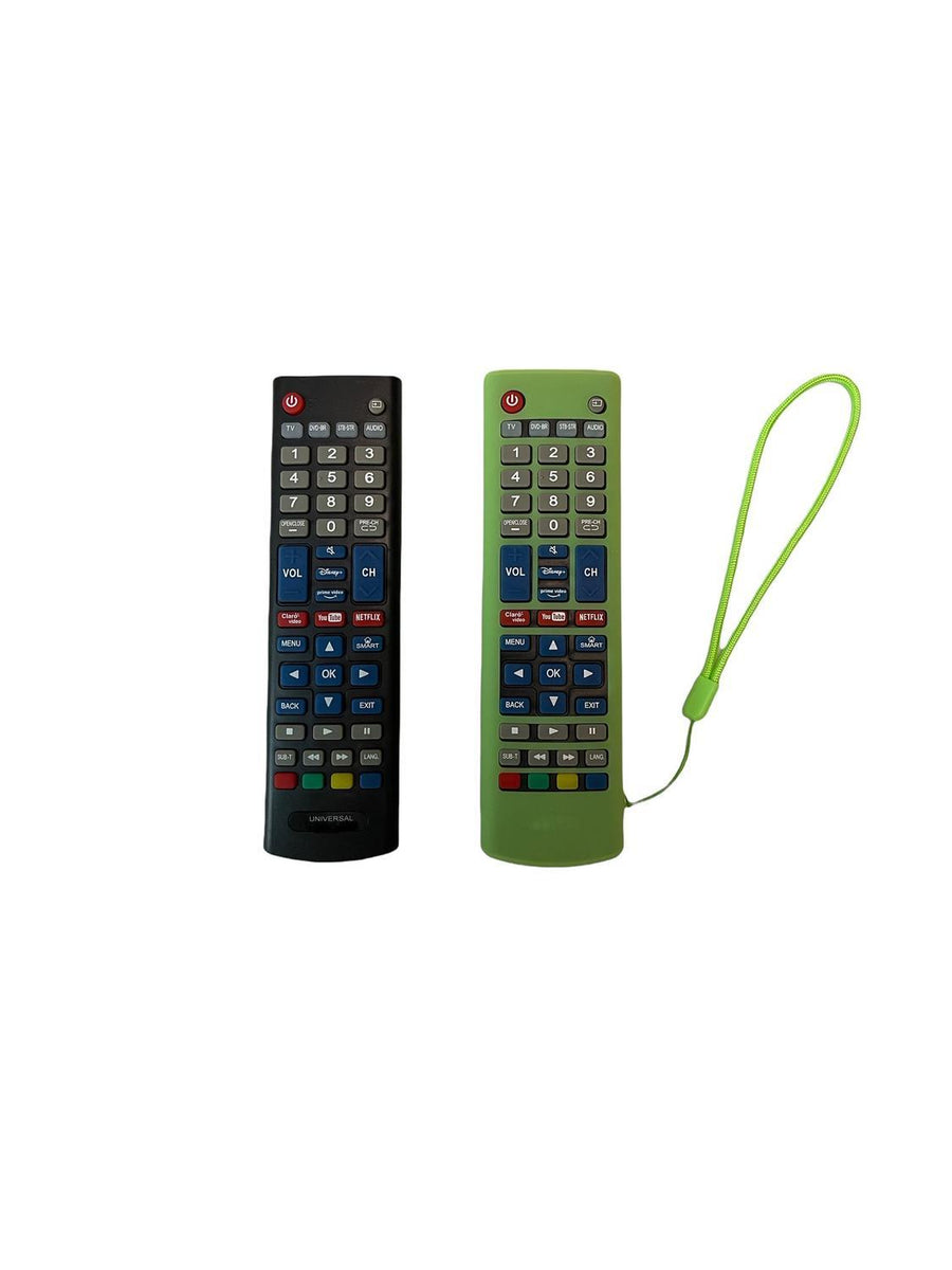 Control 2 En 1 Para Izzi Dish Sky Y Megacable Funda Incluida