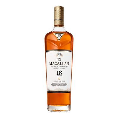 Whisky The Macallan Single Malt 18 Años Sherry Oak 700 ml