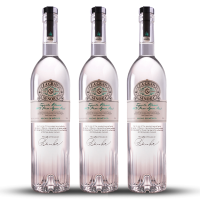 Pack de 3 Tequila La Gran Señora Blanco 750ml