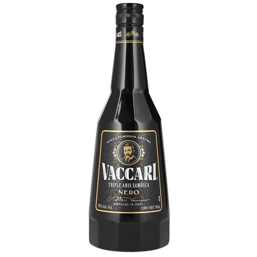 Pack de 4 Licor de Sambuca Vaccari Nero 700 ml