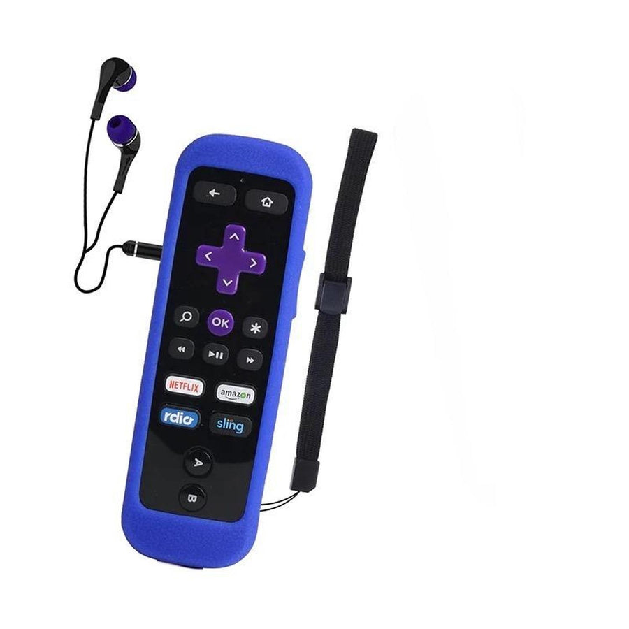 Funda Case Control Remoto Rok u 3, 4 Rok u Ultra y Rok u Premiere + Azul
