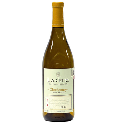 Vino Blanco L.A. Cetto Chardonnay Reserva Privada 750 ml
