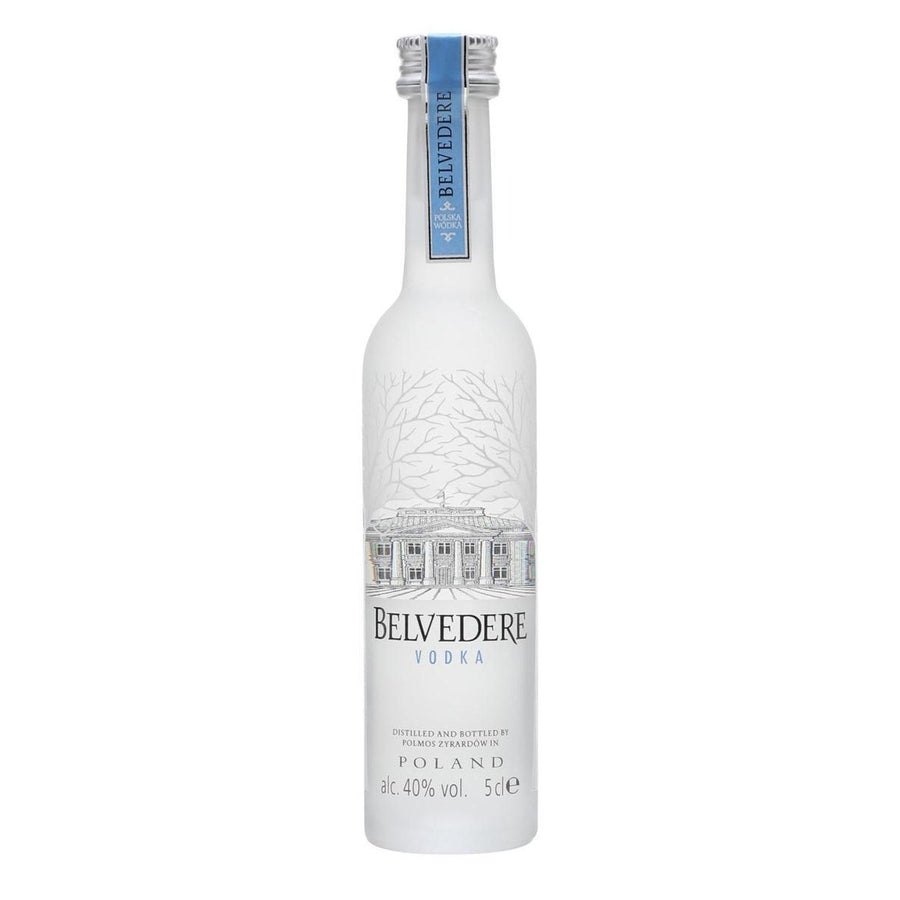 Paquete de 3 Vodka Belvedere Mini 50 ml