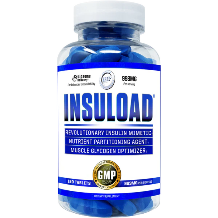 HI-TECH INSULOAD 120 TABS 993 mg mimético de insulina