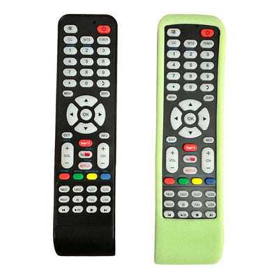 Control Letras Azules Compatible Con Daewoo Smart Tv +Funda
