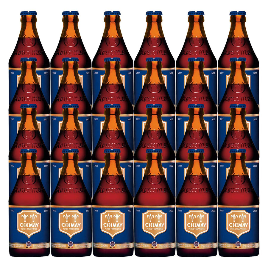 Pack de 24 Cerveza Chimay Blue Belgian Strong Dark Ale 330 ml