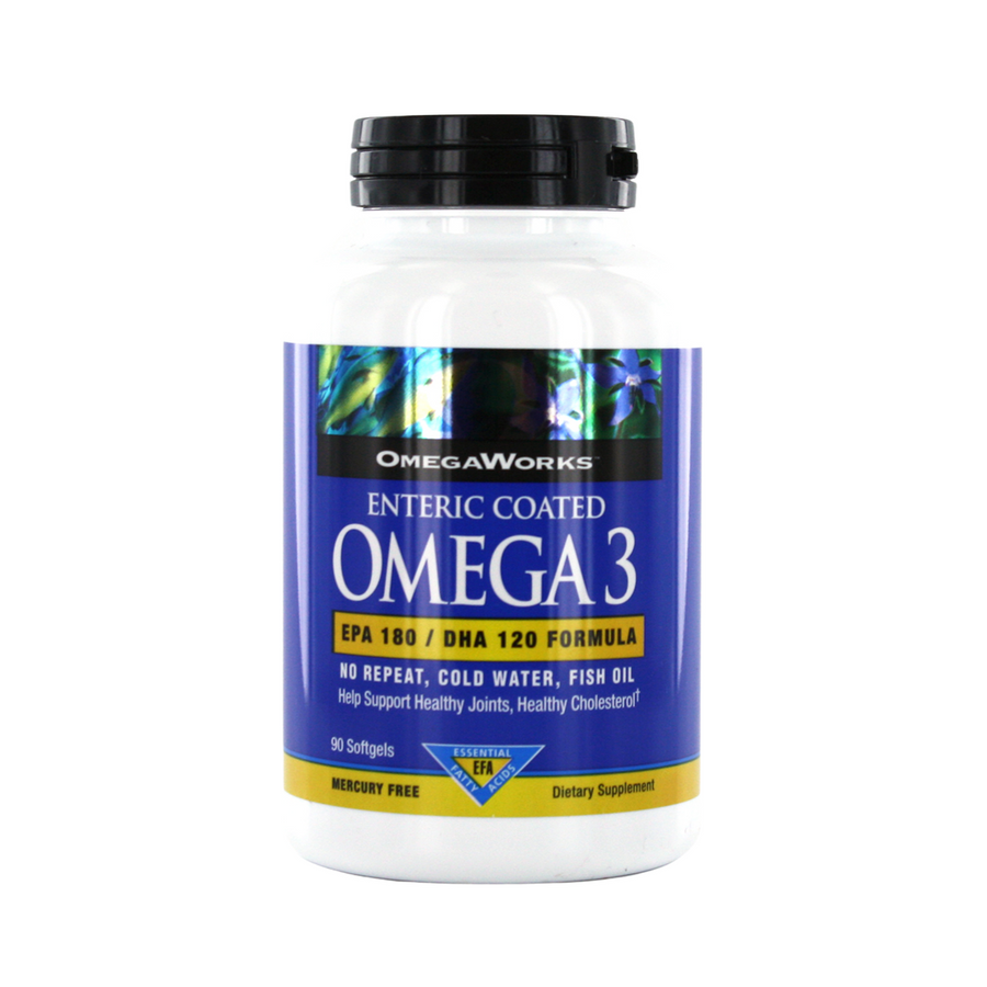 WINDMILL OMEGAWORKS OMEGA 3 EPA 180 DHA 120 90 Softgels