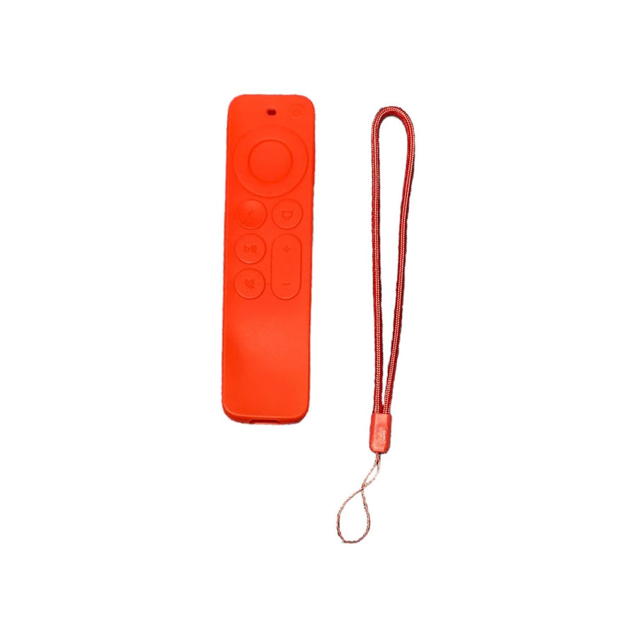 Funda cobertura total Para Apple TV Siri Remote 4k Rojo
