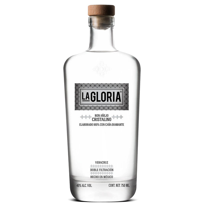 Pack de 6 Ron La Gloria Añejo Cristalino 750 ml