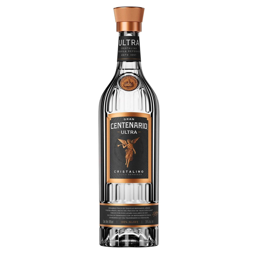 Pack de 6 Tequila Gran Centenario Ultra Reposado Cristalino 695 ml