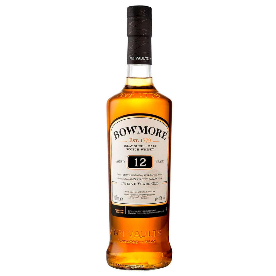 Paquete de 3 Whisky Bowmore 12 Años 700 ml