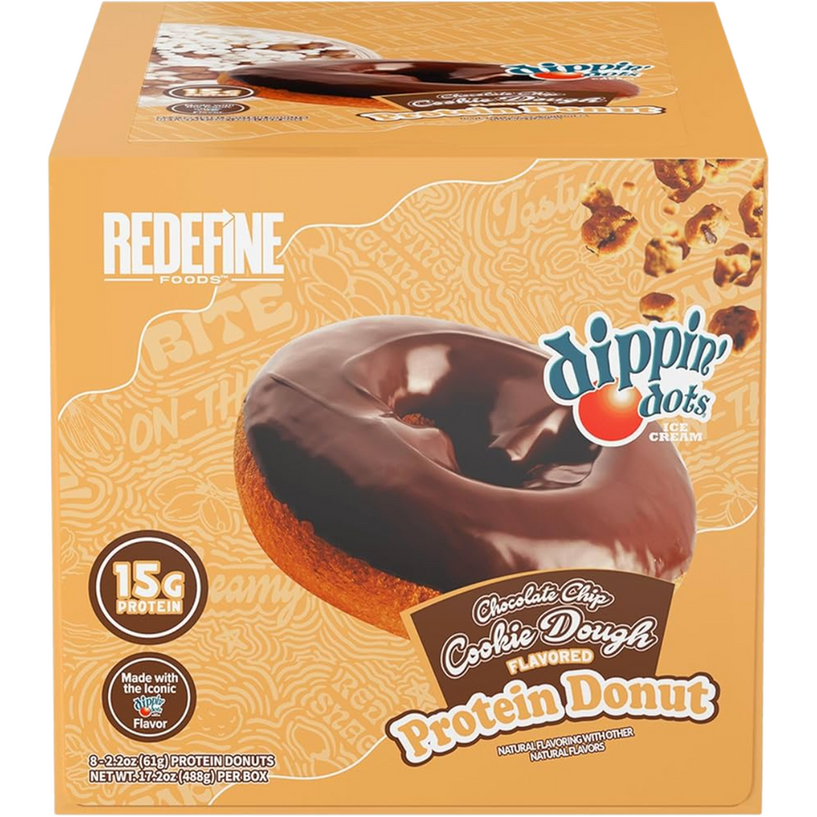 REDEFINE FOODS PROTEIN DONUT 8 PACK DONA CON PROTEÍNA SNACK