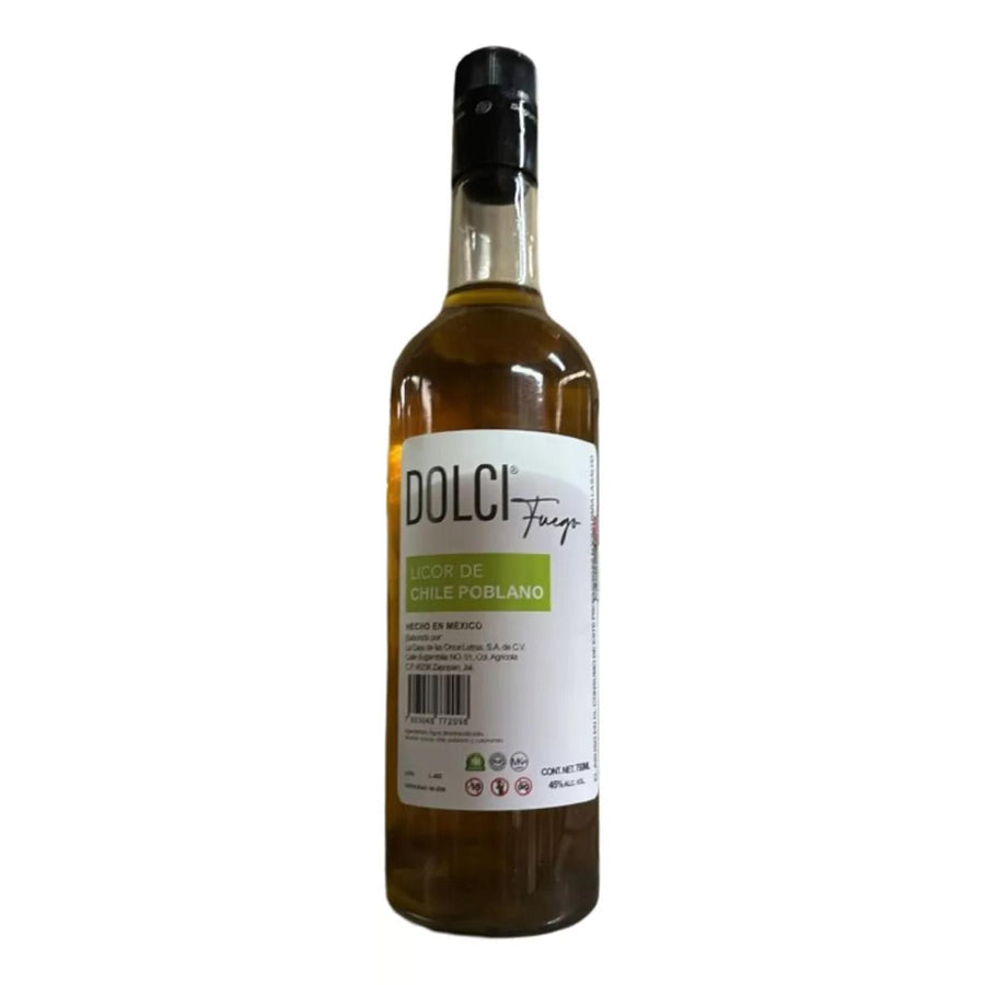 Licor Dolci de Chile Poblano 750 ml