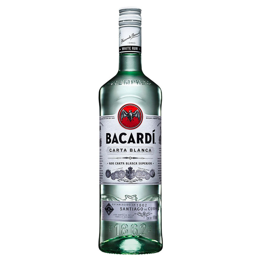 Ron Bacardi Carta Blanca 980 ml