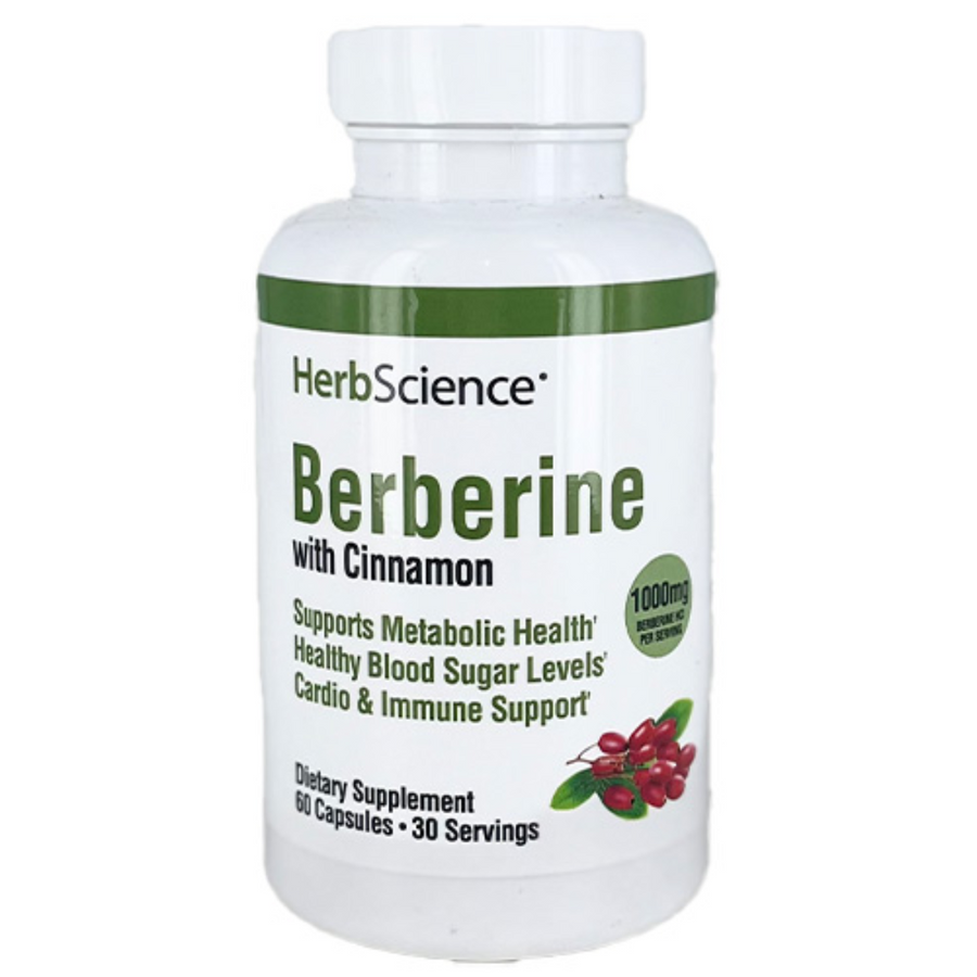 WINDMILL HerbScience Berberina con canela 60 Cápsulas