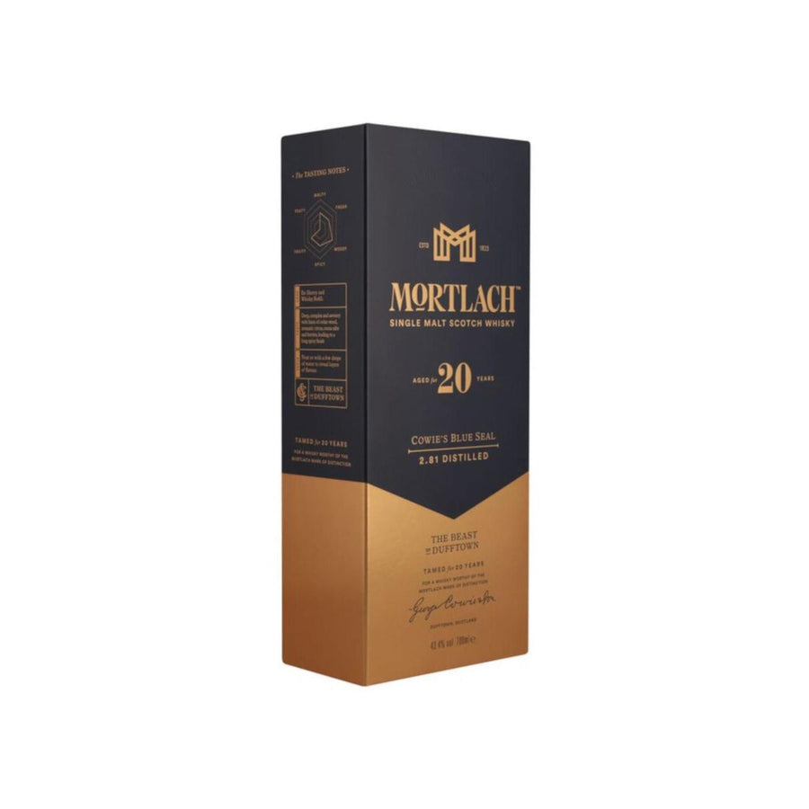 Pack de 4 Whisky Mortlach 20 Years 700 ml