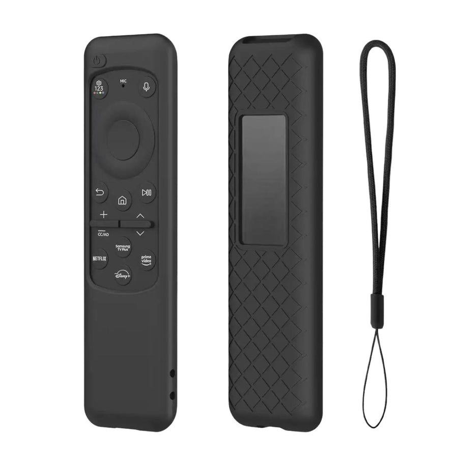 Funda de silicona para control solar samsung QLED NEGRO